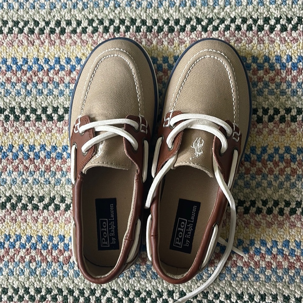 Polo by Ralph Lauren dock siders size 1.